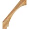 Ekena Millwork 6"W x 28"D x 34"H Imperial Rough Sawn Knee Brace, Western Red Cedar BRC06X28X34IMP00RWR - alternate 2